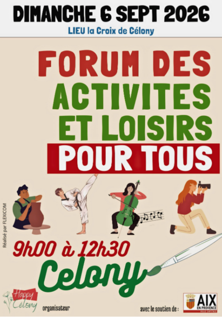 Forum des activités et loisirs pour tous — affiche