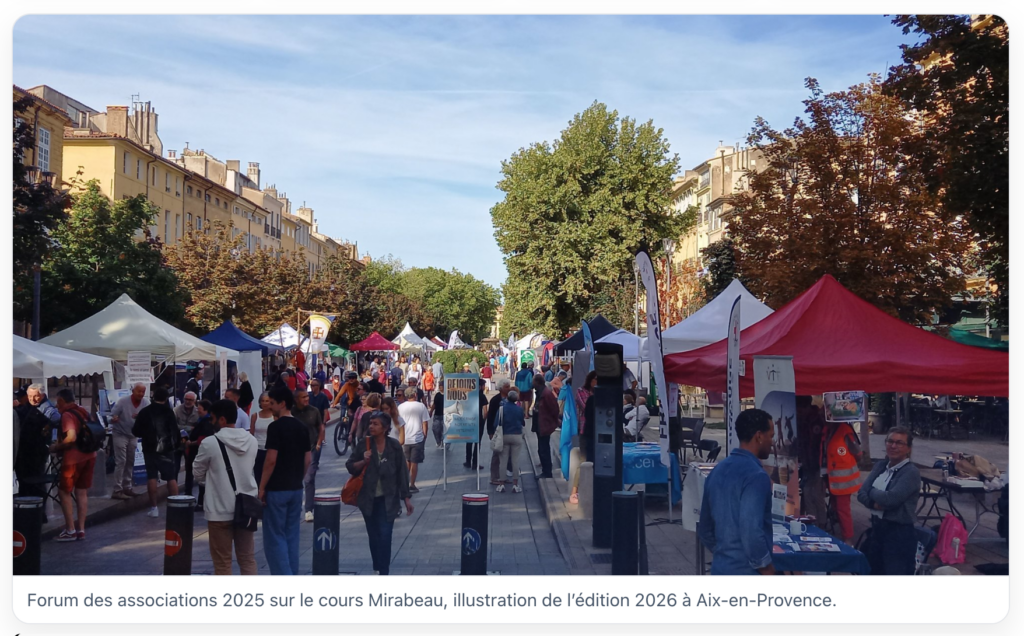 Forum des associations — affiche