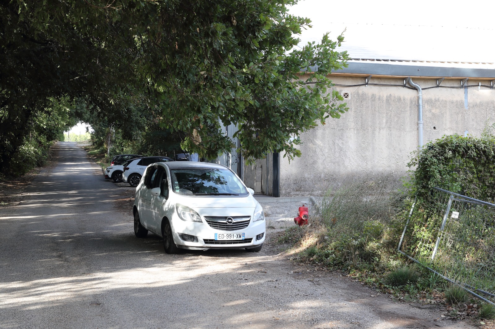 Accès au bâtiment du dojo Magokoro