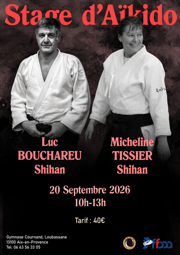 Stage Aïkido Sainte Victoire — affiche