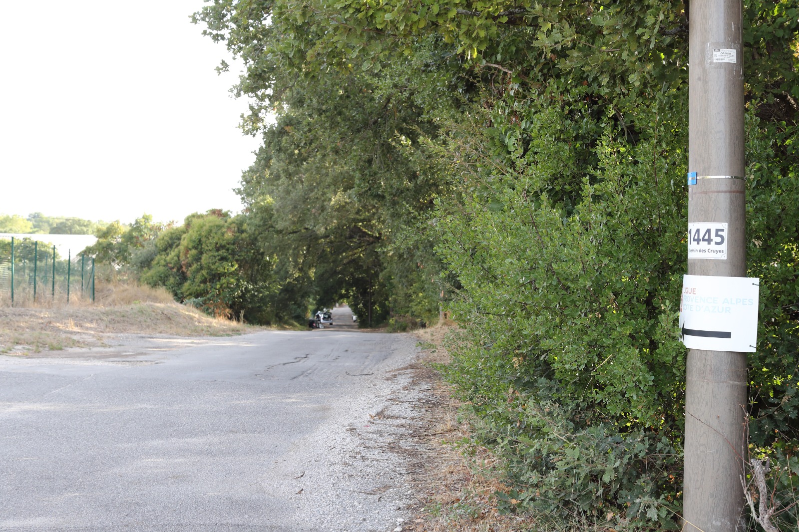 Chemin d’accès au dojo Magokoro